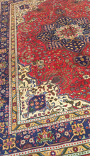 Charger l'image dans la galerie, Grand Tapis Tabriz fait main n°9853_350×246