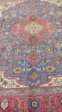 Charger l'image dans la galerie, Grand Tapis Tabriz tissé main n°6083_396×299