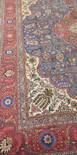 Charger l'image dans la galerie, Grand Tapis Tabriz tissé main n°6083_396×299