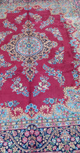 Charger l'image dans la galerie, Grand Tapis Kerman Ravar tissé main n°11220_405×302