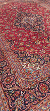 Charger l'image dans la galerie, Grand Tapis Kachan tissé main n°12390_400×293