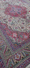 Charger l'image dans la galerie, Grand Tapis Tabriz fait main n°8948_404×305