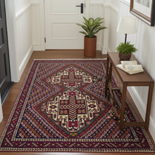 Charger l'image dans la galerie, Tapis Afchar fait main n°18812_158×122