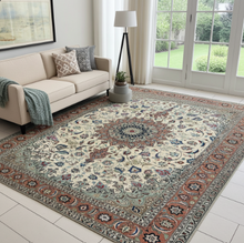 Charger l'image dans la galerie, Grand Tapis Tabriz tissé main n°18984_300×205