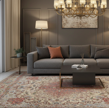 Charger l'image dans la galerie, Grand tapis Tabriz fait main n°14515_303×199