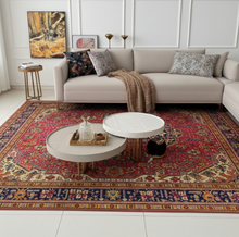 Charger l'image dans la galerie, Grand Tapis Tabriz tissé main n°19210_292×196