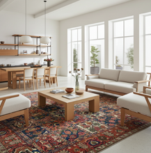 Charger l'image dans la galerie, Grand Tapis Bakhtiar tissé main n°13734_300×208