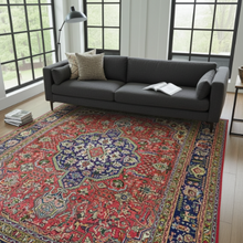 Charger l'image dans la galerie, Grand Tapis Tabriz fait main n°11222_335×207
