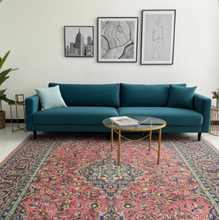Charger l'image dans la galerie, Grand Tapis Kachan fait main n°11916_305×214
