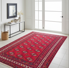 Charger l'image dans la galerie, Tapis Torkaman fait main n°19266_190×142