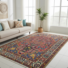 Charger l'image dans la galerie, TAPIS ANTIQUE Bakhtiar fait main n°12994_208×142