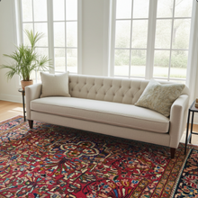 Charger l'image dans la galerie, GRAND Tapis Lilian fait main n°11132_ 338×222
