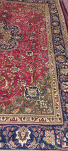Charger l'image dans la galerie, Grand tapis Tabriz fait main n°6090_338×244