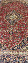 Charger l'image dans la galerie, Grand tapis Kachan fait main n°5296_373×253