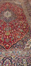 Charger l'image dans la galerie, Grand Tapis Kachan fait main n°11363_357×252