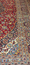Charger l'image dans la galerie, Grand Tapis Kachan fait main n°13560_370×250