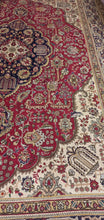 Charger l'image dans la galerie, Grand tapis Tabriz fait main n°11369_357×252
