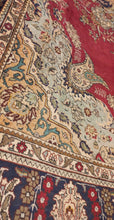 Charger l'image dans la galerie, Grand tapis Tabriz fait main n°4304_346×248