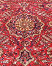 Charger l'image dans la galerie, Grand tapis Nadjafabad fait main n°501_390×290