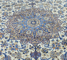 Charger l'image dans la galerie, Grand tapis Yazd fait main n°11852_521×342
