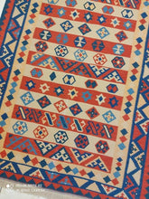 Charger l'image dans la galerie, Kilim Ghachghai fait main n°12677_180×125