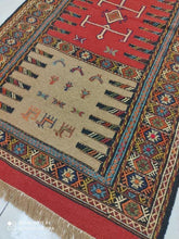 Charger l'image dans la galerie, Kilim Khorassan fait main n°19600_185×100