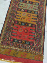 Charger l'image dans la galerie, Kilim Khorassan fait main n°19642_185×67