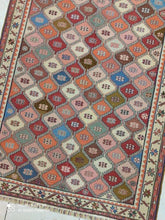 Charger l'image dans la galerie, Kilim Ghachghai tissé main n°19740_192×125