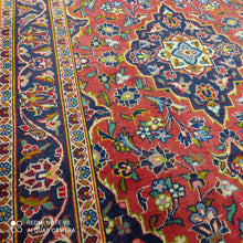 Charger l'image dans la galerie, Tapis Kachan noué main n°17888_158×112