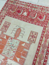 Charger l'image dans la galerie, TAPIS SOUMAK soie fait main n°16646_195×118