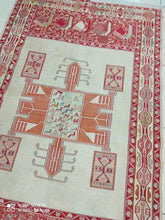 Charger l'image dans la galerie, TAPIS SOUMAK soie fait main n°16646_195×118