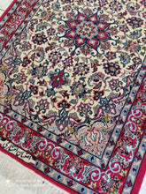 Charger l'image dans la galerie, TAPIS Ispahan noué main n°1890_100×70