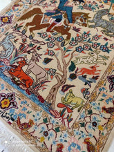 Charger l'image dans la galerie, TAPIS ISPAHAN fait main n°14265_107×72