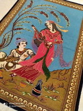 Charger l'image dans la galerie, Tapis Ispahan Leily et Majnoun fait main n°17422_110×80