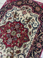 Charger l'image dans la galerie, Tapis Ispahan fait main n°11758_114×75