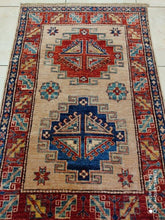 Charger l'image dans la galerie, Tapis Kazak fait main n°250_123×80