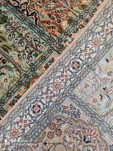 Charger l'image dans la galerie, Tapis Cachemire soie noué main n°410_128×79