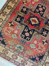 Charger l'image dans la galerie, Tapis Heriz noué main n°14648_140×108
