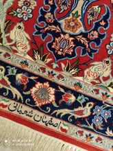Charger l'image dans la galerie, Tapis Ispahan fait main n°17853_143×100