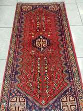Charger l'image dans la galerie, Tapis Abadeh tissé main n°19158_146×72