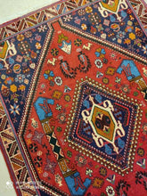 Charger l'image dans la galerie, Tapis Abadeh noué main n°19371_150×104
