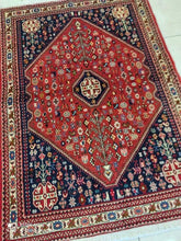 Charger l'image dans la galerie, Tapis Abadeh noué main n°19372_150×106