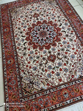 Charger l'image dans la galerie, TAPIS Tabriz Panja Raj fait main n°15328_153×105