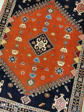 Charger l'image dans la galerie, Tapis Sirjand fait main n°17014_154×112