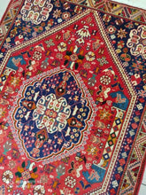 Charger l'image dans la galerie, Tapis Abadeh noué main n°19368_155×108
