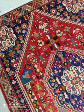Charger l'image dans la galerie, Tapis Abadeh noué main n°19368_155×108