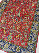 Charger l'image dans la galerie, Tapis Ghom noué main n°17903_160×105