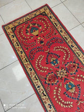 Charger l'image dans la galerie, Tapis Sarouk fait main n°13722K_200×80