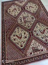 Charger l'image dans la galerie, TAPIS Afchar fait main n°18440_208×140