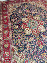 Charger l'image dans la galerie, Grand Tapis Tabriz fait main n°11228_290×200
